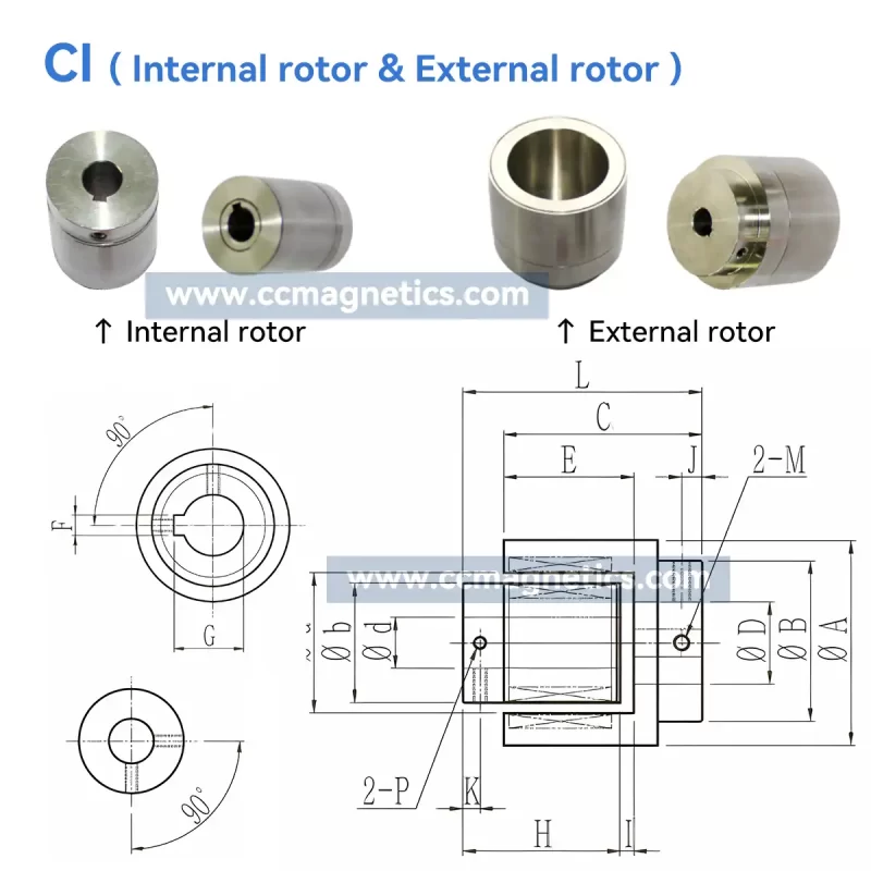shaft couplings, custom internal/external couplings