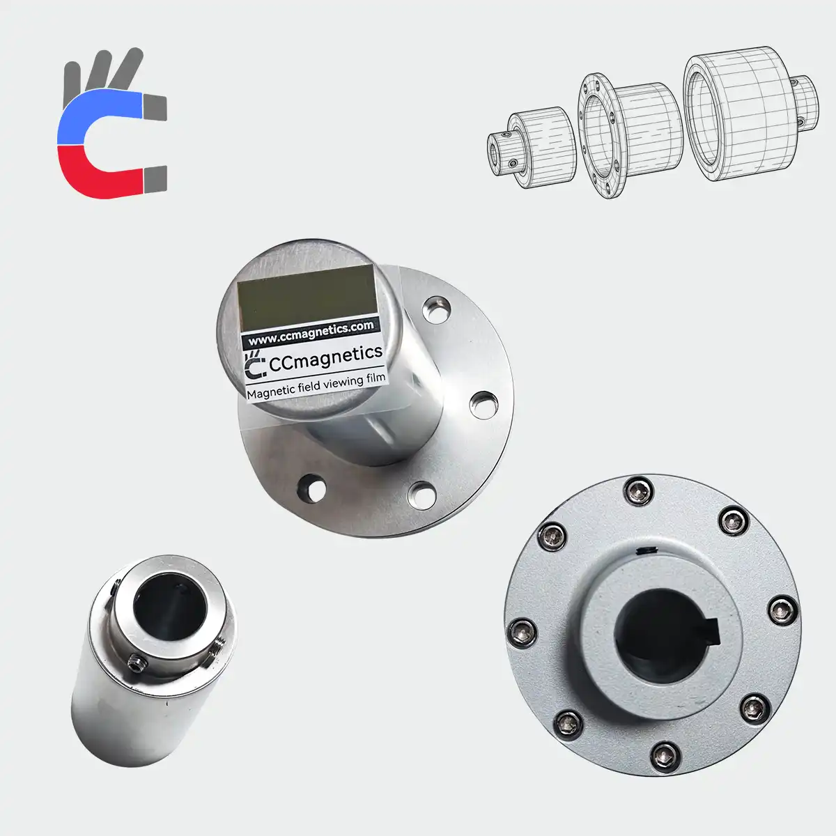 Axiale Magnetkupplung