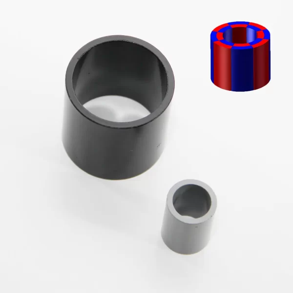 Hot-pressed Ring magnets for EPS O.D35mm/1.37in,16poles
