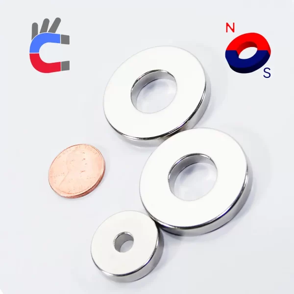 Diametric 2-Pole Neodymium Rings
