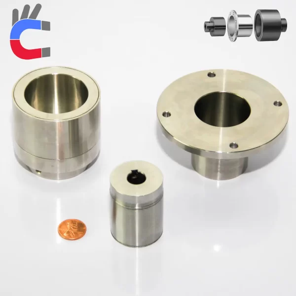 Magnetic Co-Axial Couplings, Magnetic Torque Coupler