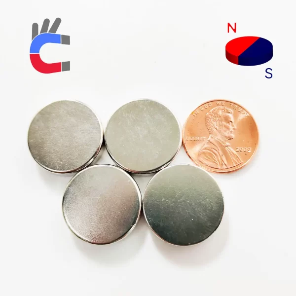2-Pole Neodymium Disc Magnets