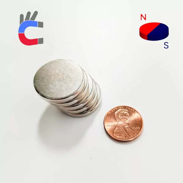 2-Pole Radial Disc Magnets