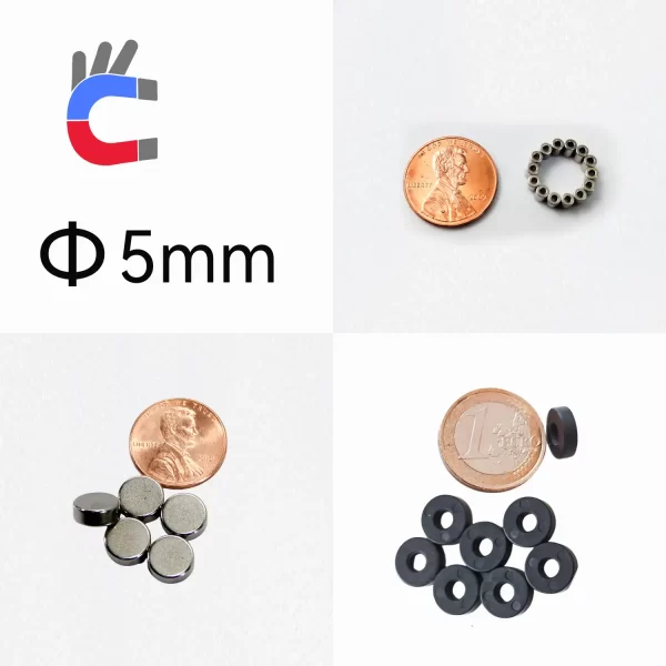 2-Pole Cylindrical Encoder Magnets