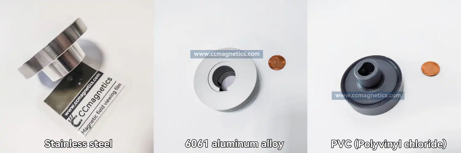 magnetic disc coupling material