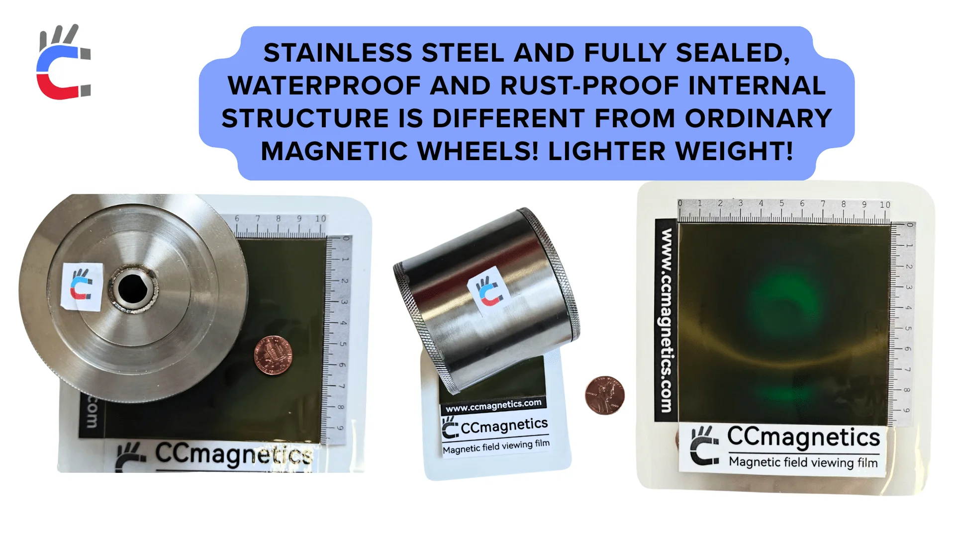 MAGNETIC WHEELS