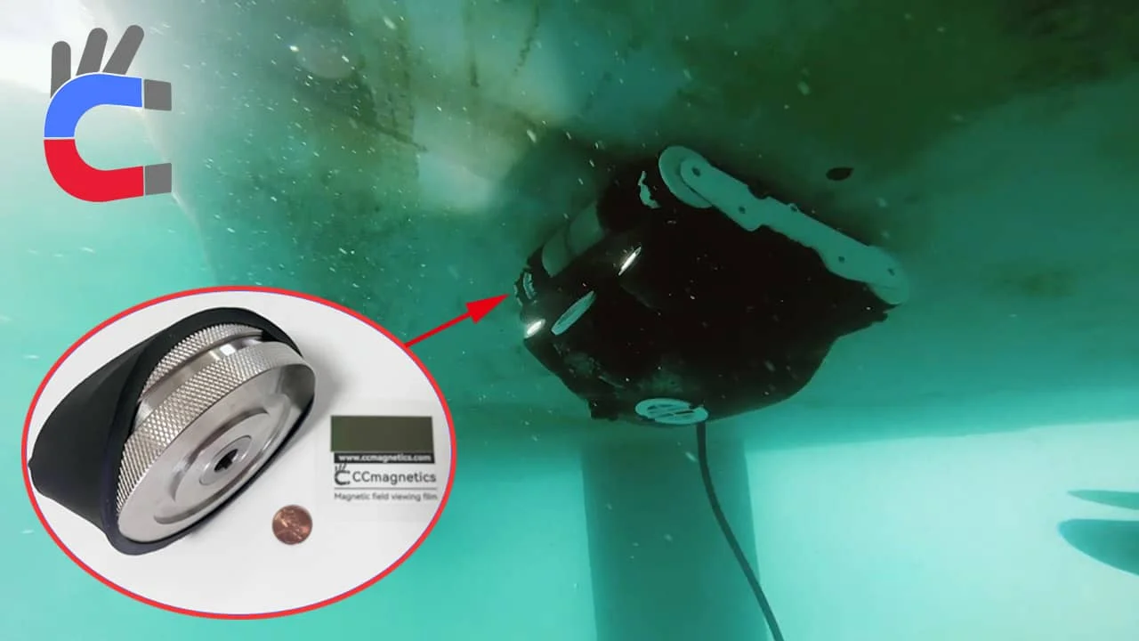 Underwater Robot Magnetic Wheels