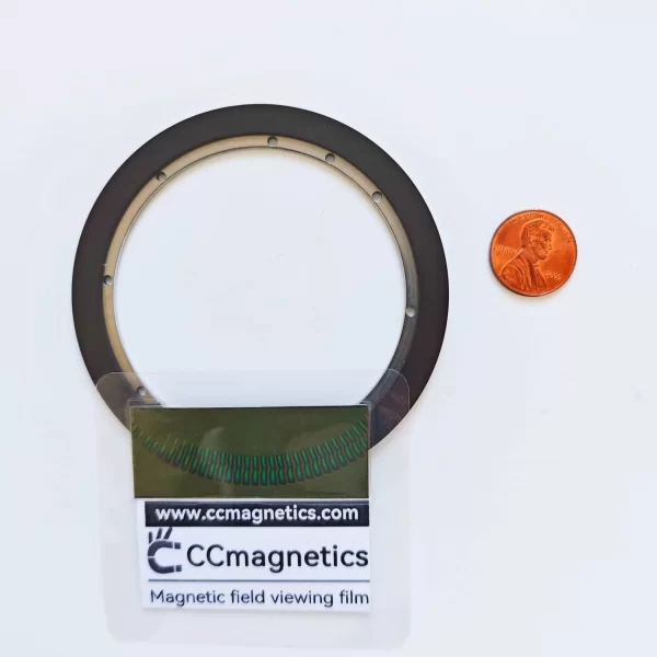 2-Track radial magnetic target for use with iC-MU