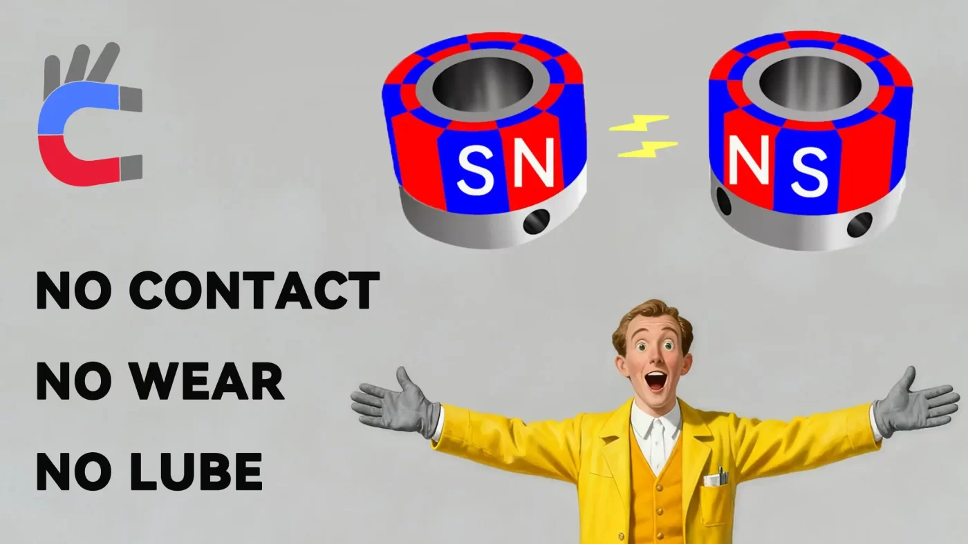 Gearless Magnetic Transmission