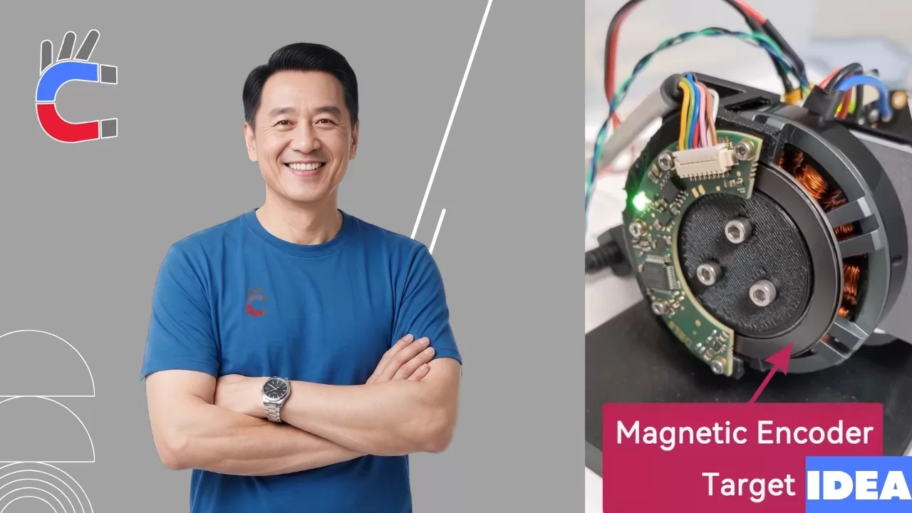 magnetic encoder target idea